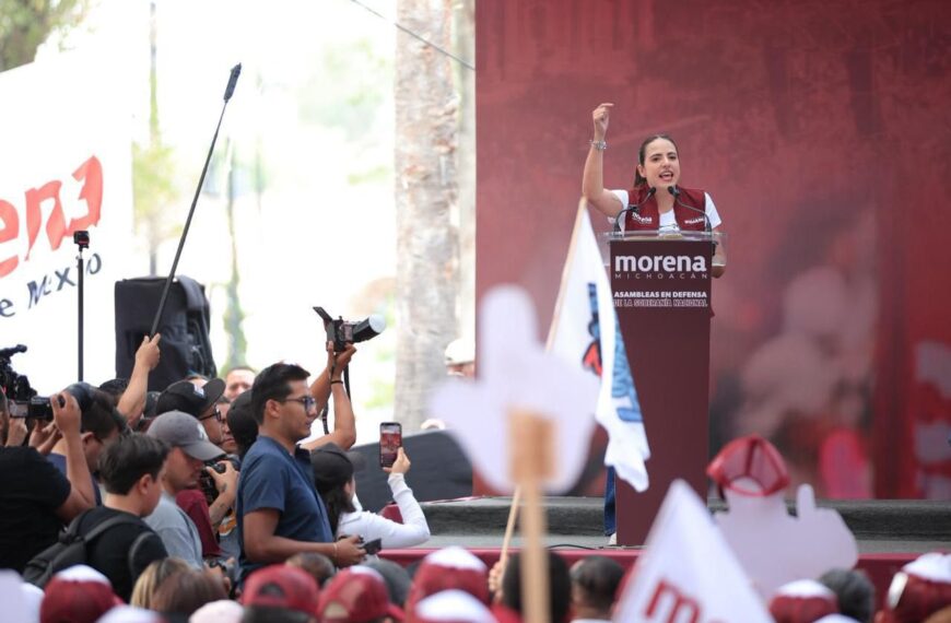 El pueblo organizado es la fuerza de nuestro movimiento: Giulianna Bugarini