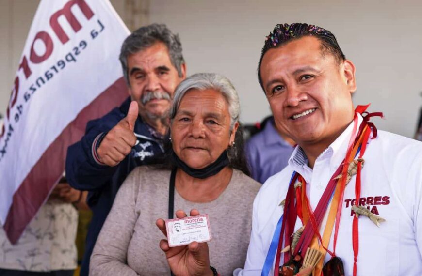 Pensiones del Bienestar garantizan una vejez digna para nuestros adultos mayores:  Carlos Torres Piña