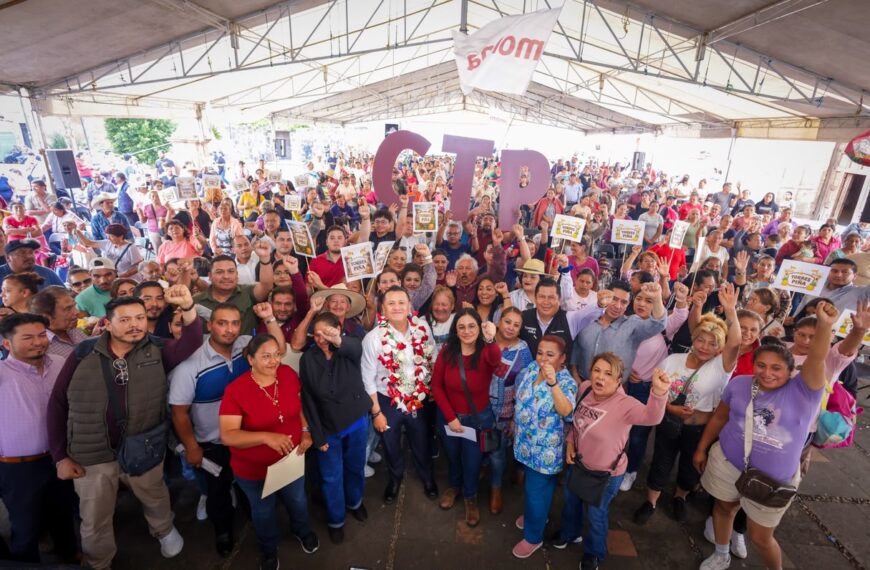 Torres Piña llama desde Tiripetío a construir la transformación escuchando a las comunidades