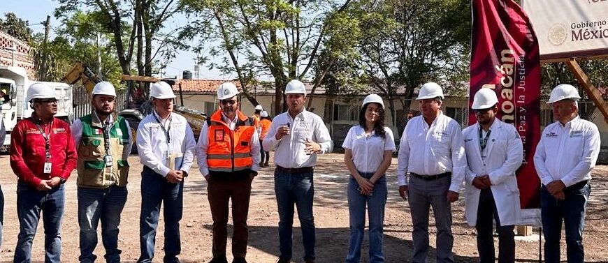 Avanza construcción de tres CECI del IMSS en Michoacán