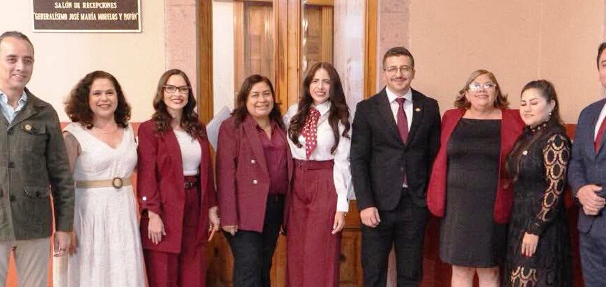 En Quinto Informe de Gobierno, Grupo Parlamentario de Morena reconoce gestión de Alfredo Ramírez Bedolla