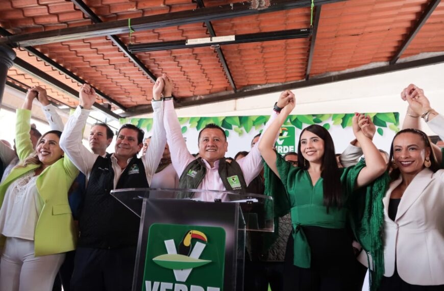 PVEM respalda a Carlos Torres Piña y destaca unidad de la militancia