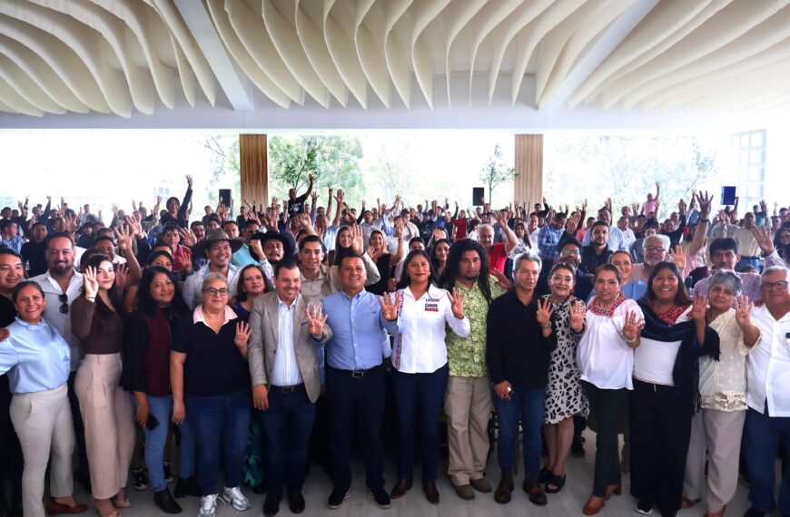 Celeste Ascencio llama a fortalecer la unidad y cuidar los principios de Morena en Michoacán