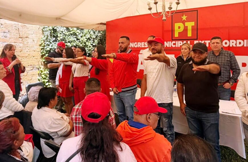 José Carlos Rodríguez Sánchez encabeza la nueva Comisión Ejecutiva del PT en Pátzcuaro