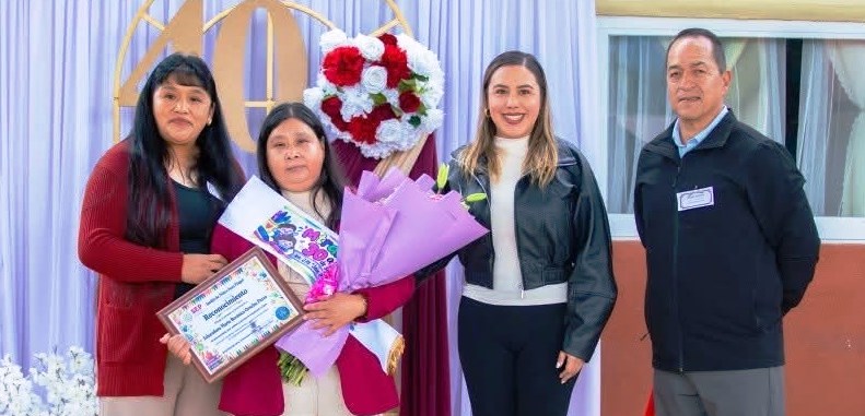 Dayana Pérez Mendoza celebra el 40 aniversario del Jardín de Niños “Jean Piaget”